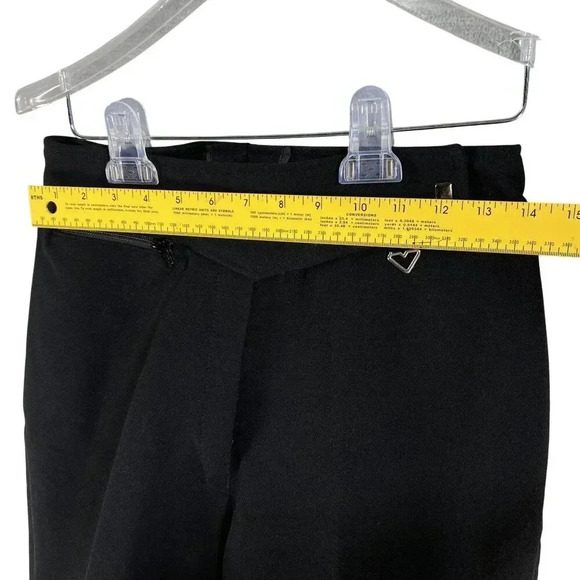 Obermeyer ITB Women's 12R Black Stirrup Stretch Wool Blend Ski Pants Snow Gear - Picture 10 of 15